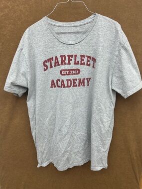 Starfleet Academy Gray Graphic Tee
